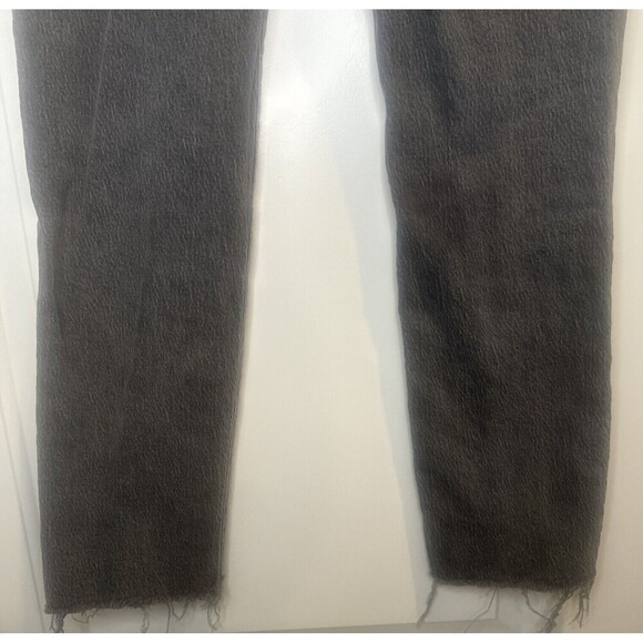 Madewell Women’s Perfect Vintage High Rise Tapered Raw Hem Conser/Gray Jeans-27 - Picture 7 of 11